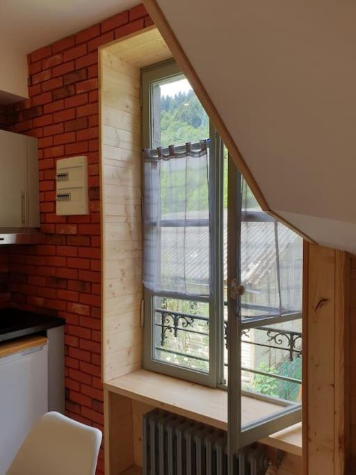 Les Iris Veranda Parcking Le Mont-Dore Esterno foto